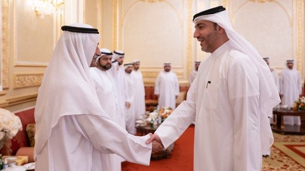 حمد الشرقي يواصل استقبال المهنئين بعيد الفطر المبارك بحضور ولي عهد الفجيرة