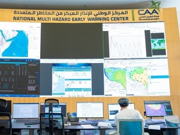 أمطار رعدية غزيرة في سلطنة عُمان وتسجيل وفاتين