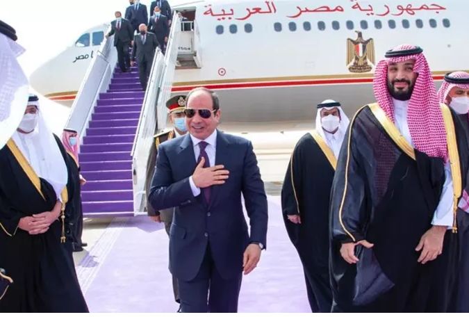 الرئيس السيسى يزور البحرين والسعودية : مصر والخليج يجمعهم مصير واحد