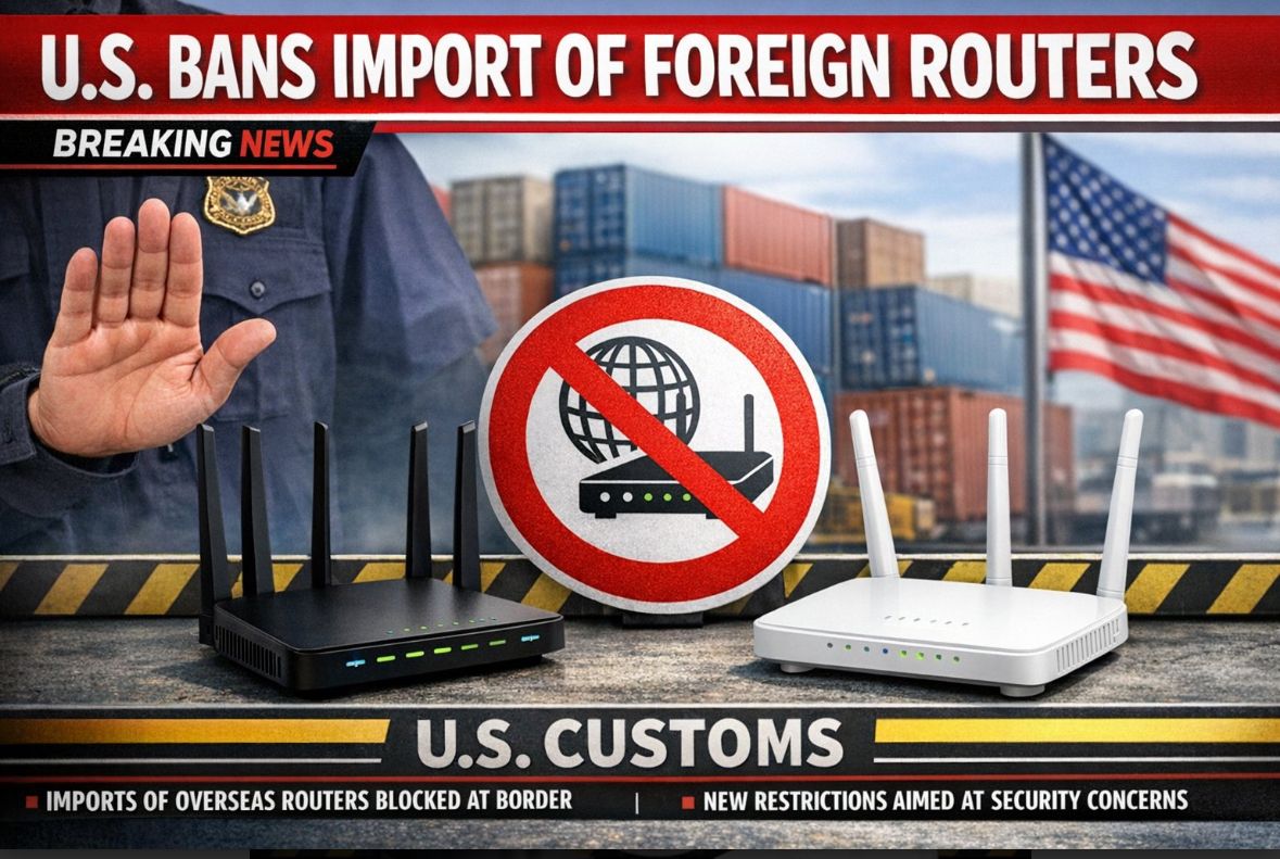 تكنولوجيا: الولايات المتحدة تحظر استيراد أجهزة الراوتر الأجنبية بسبب مخاوف أمنية