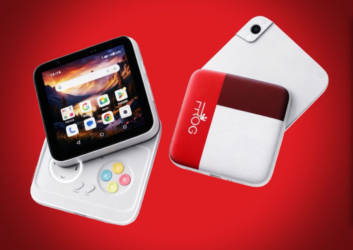 تكنولوجيا: هاتف Compact Frog RS1 يأتي بتصميم مبتكر يخفي لوحة تحكم أسفل الشاشة