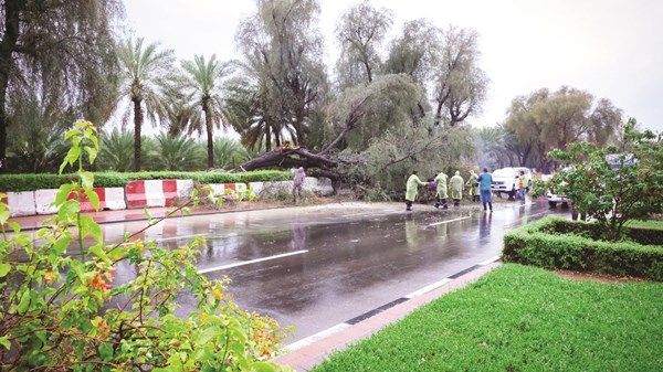 منظومة متكاملة للاستجابة للحالة الجوية في العين