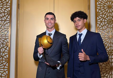 إشاعة صادمة عن نجل كريستيانو رونالدو وعارضة تكبره بـ١٢ عامًا… الحقيقة تُكشف