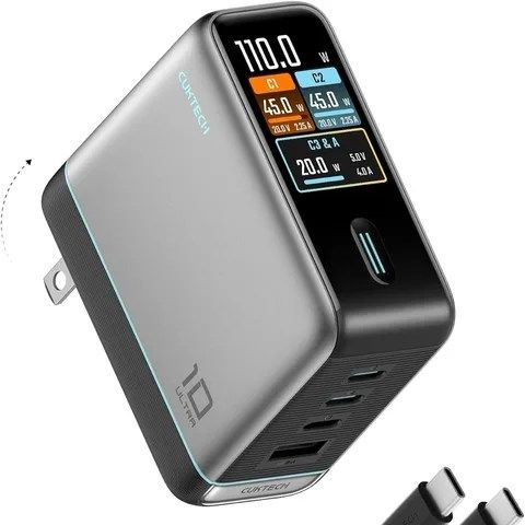 تكنولوجيا: شاحن Cuktech 10 Ultra من كوكتيك ينطلق بشاشة ذكية وقدرة 100 واط