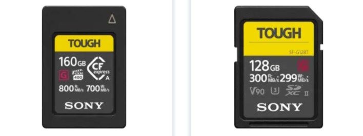 تكنولوجيا: سوني توقف مبيعات بطاقات CFexpress وSD مؤقتًا بسبب نقص الإمدادات