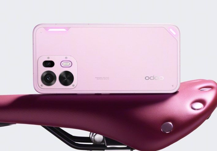 تكنولوجيا: أوبو تكشف عن هاتف جديد بإضاءة LED مميزة ويتوفر بأربع ألوان بينها الوردي