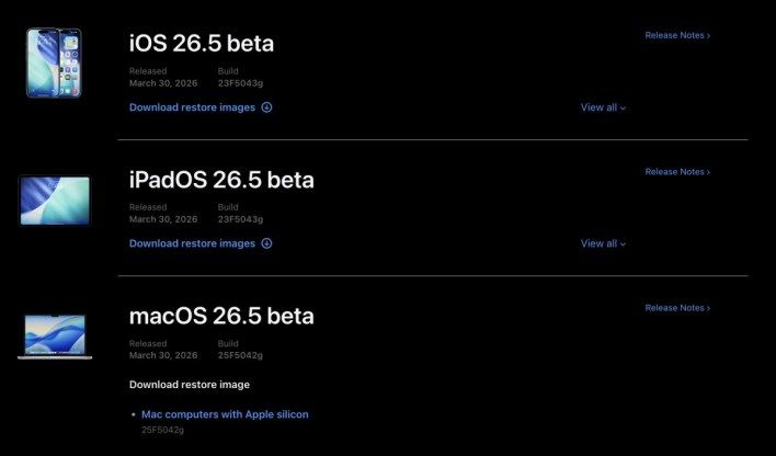 تكنولوجيا: أبل تطلق أول نسخة تجريبية من iOS 26.5 للمطورين