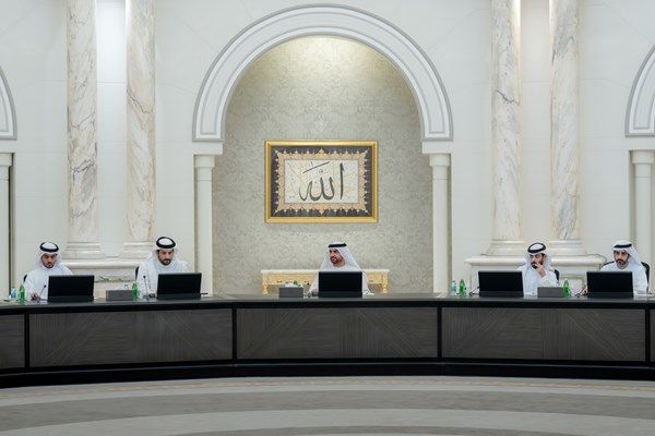 عبدالله بن سالم القاسمي يترأس اجتماع المجلس التنفيذي في الشارقة