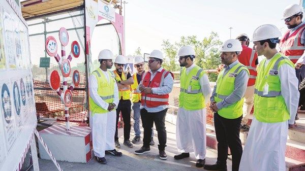 حملة ميدانية على المواقع الإنشائية الجديدة في أبوظبي