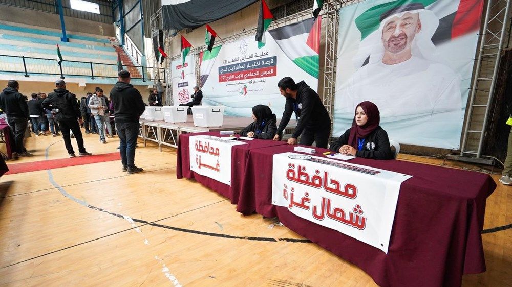 "الفارس الشهم 3" تُجري قرعة لاختيار العرسان لزفاف جماعي في غزة