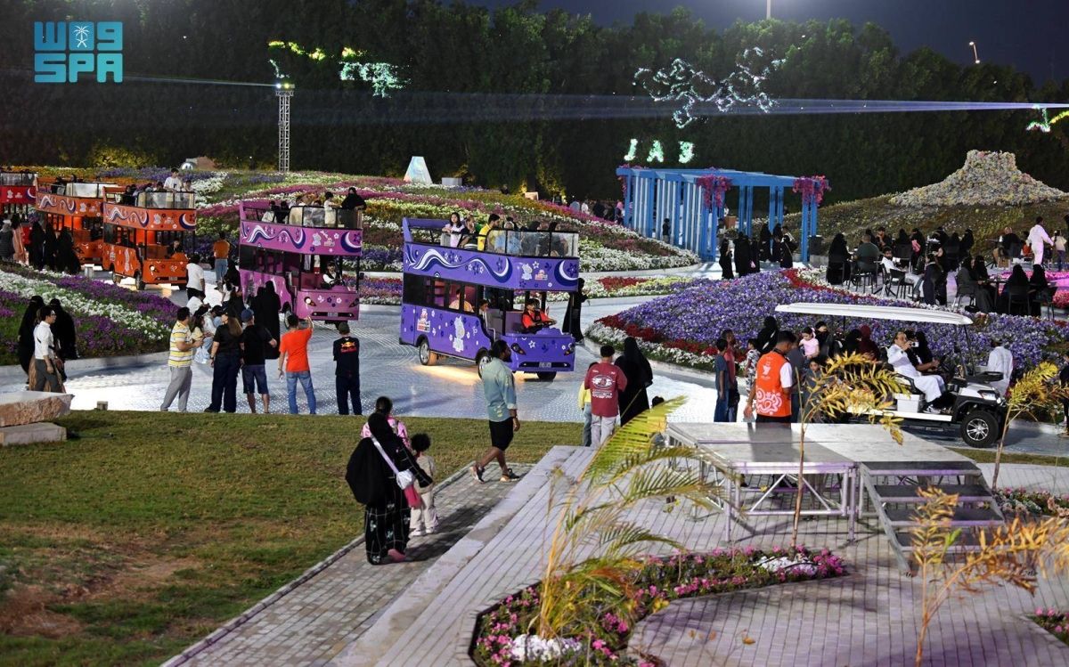 «مهرجان الزهور» وجهة سياحية تثري الإبداع وتعزز جودة الحياة في ينبع الصناعية