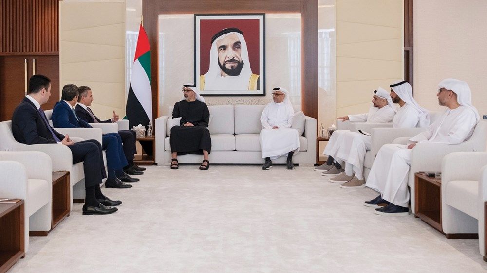 خالد بن محمد بن زايد يلتقي الرئيس التنفيذي لمؤسسة «نوبنك» للخدمات المالية والمصرفية الرقمية