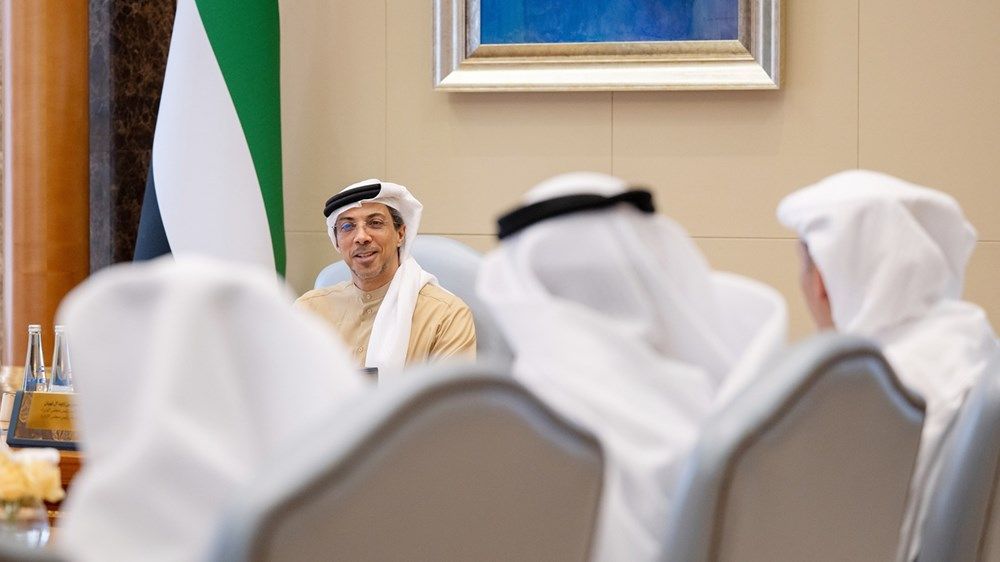 منصور بن زايد يترأس اجتماع مجلس إدارة شركة مبادلة للاستثمار