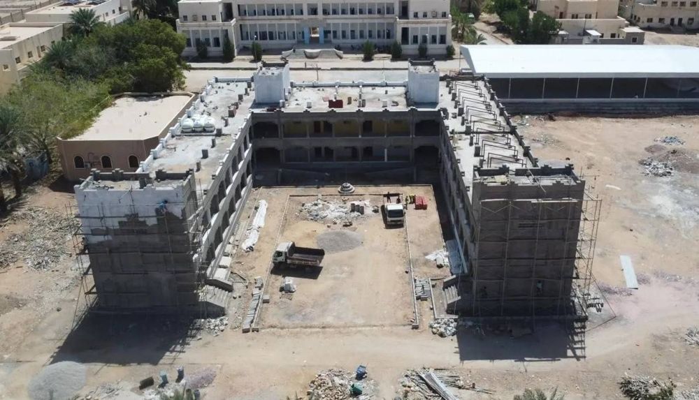 السعودية تواصل دعم التعليم في اليمن بإنشاء وتجهيز مدرسة الصبان