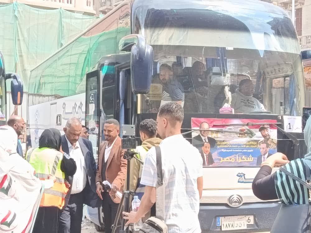 تسيّر (6) باصات من القاهرة لطلاب الشهادة السودانية ضمن خطة العودة الطوعية