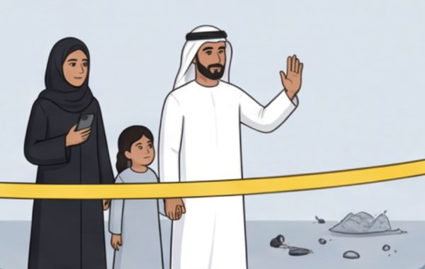 "الطوارئ والأزمات" بأبوظبي يوضِّح كيفية التصرف في حال سقوط شظايا