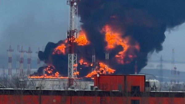 أوكرانيا تعلن استهداف محطة نفط روسية