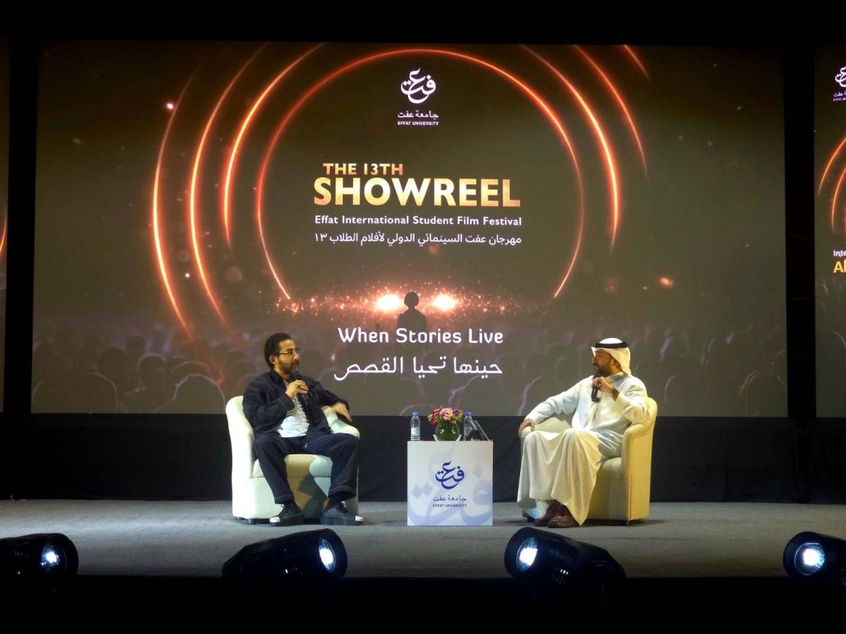 "نجم الكوميديا أحمد حلمي يلهم طلاب السينما بجامعة عفت: 'الشغف هو الوقود الحقيقي للإبداع'"