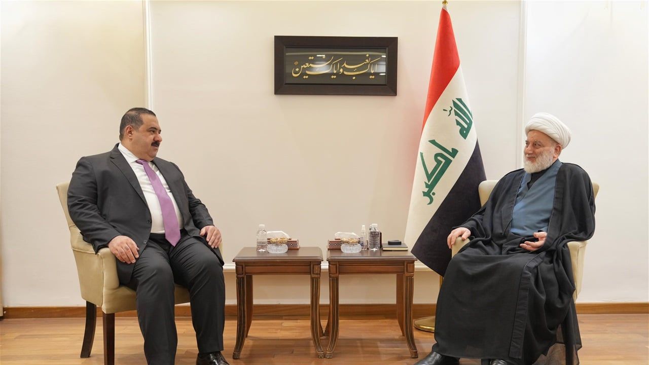 السامرائي يبحث مع الشيخ همام حمودي مستجدات المشهد السياسي