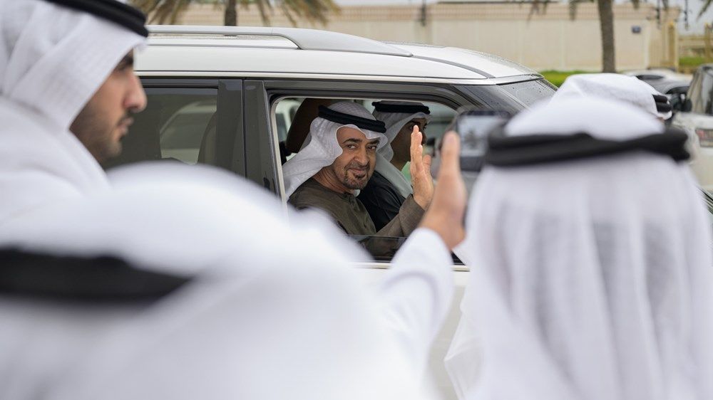 رئيس الدولة يحضر حفل زفاف راشد القبيسي