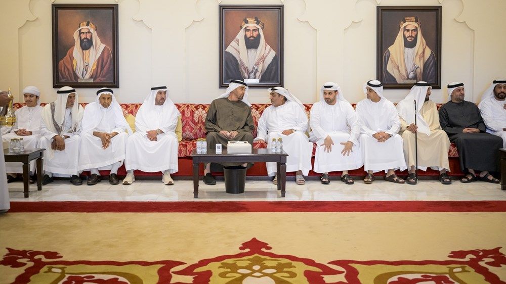 رئيس الدولة يحضر حفل زفاف راشد القبيسي