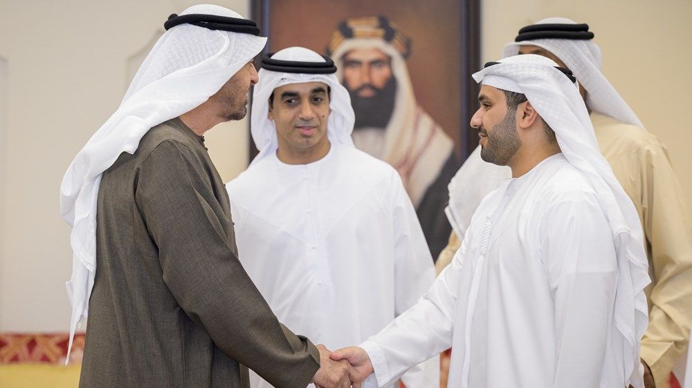 رئيس الدولة يحضر حفل زفاف راشد القبيسي