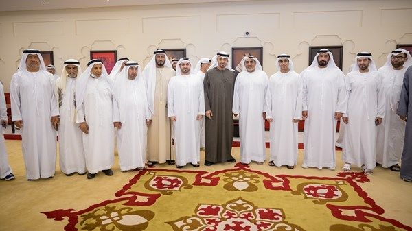 رئيس الدولة يحضر حفل زفاف راشد القبيسي