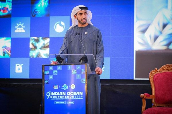 شخبوط بن نهيان يشارك في مؤتمر المحيط الهندي في موريشيوس