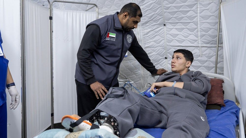 المستشفى الإماراتي العائم يستقبل مزيدا من مرضى قطاع غزة