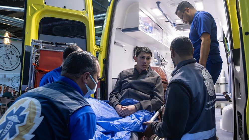 المستشفى الإماراتي العائم يستقبل مزيدا من مرضى قطاع غزة