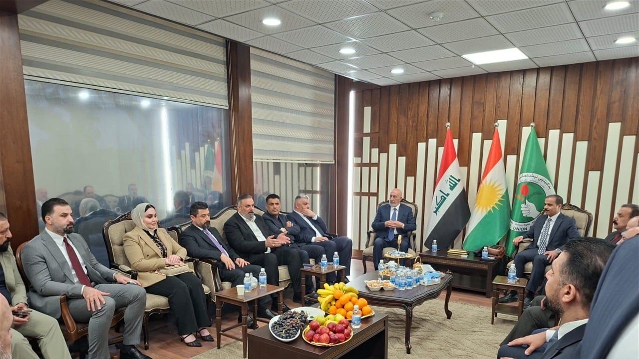 كتلة العزم تعقد اجتماعا مهما مع كتلة الاتحاد الوطني الكردستاني