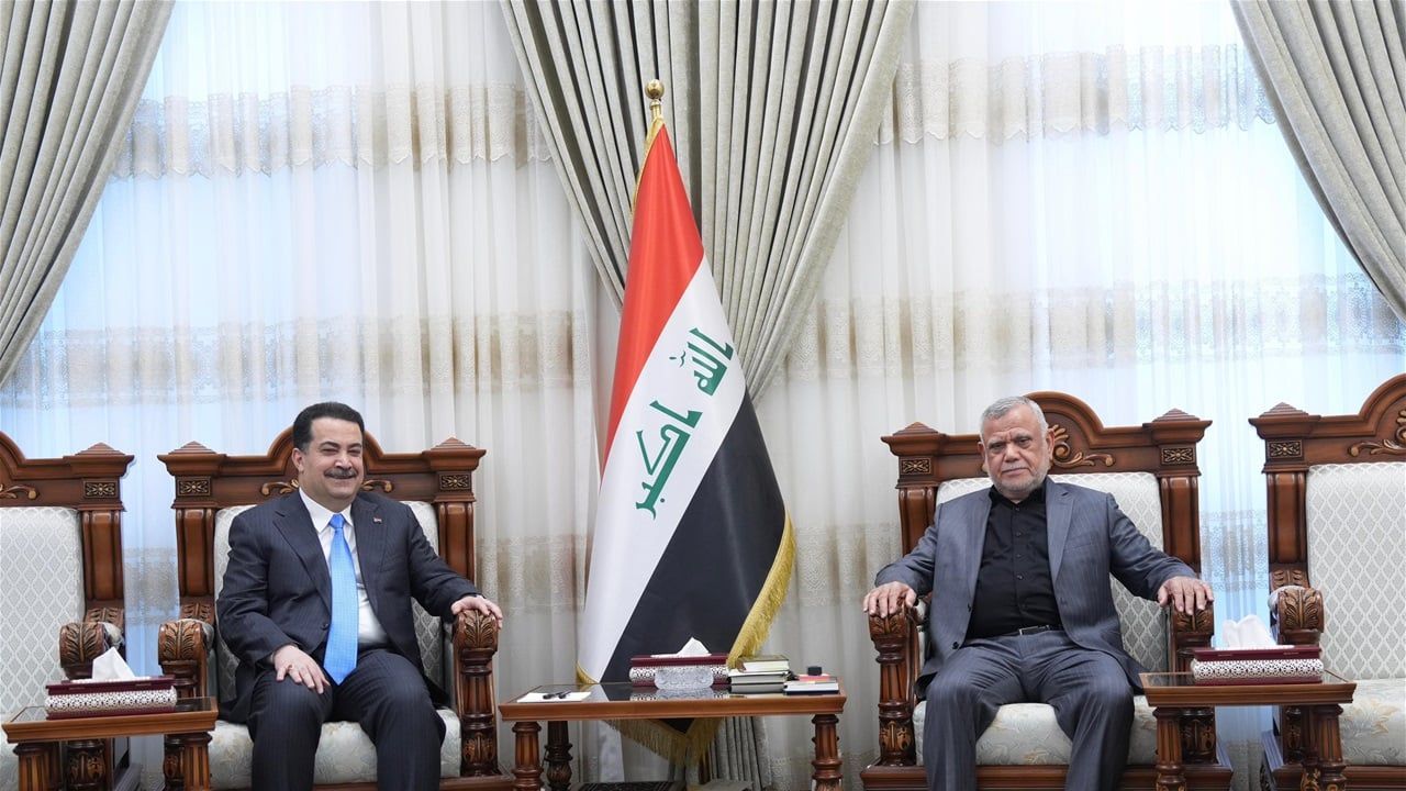 السوداني والعامري يؤكدان العمل على تشكيل حكومة ائتلافية قادرة على مواجهة التحديات