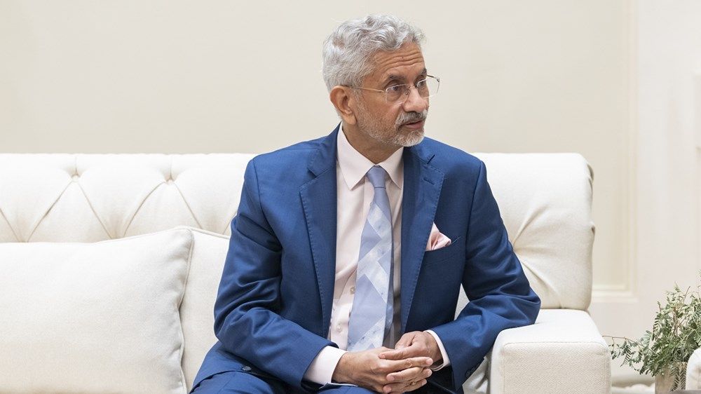 رئيس الدولة يستقبل وزير الشؤون الخارجية في الهند