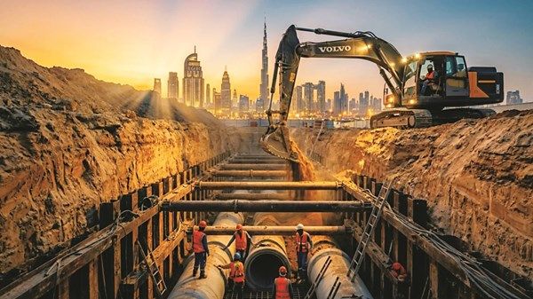 بلدية دبي تنجز المرحلة الأولى من تطوير شبكة صرف منطقة القوز