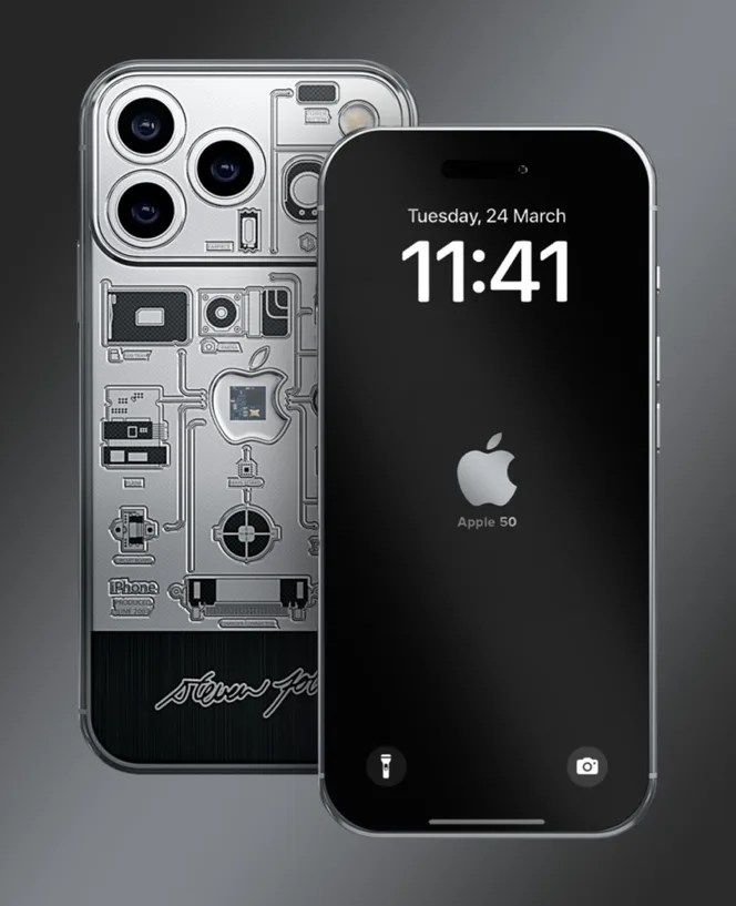 تكنولوجيا: نسخة iPhone 17 Pro 2007 Edition تضم جزءًا من اللوحة الرئيسية لأول آيفون