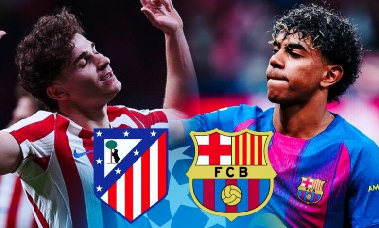 برشلونة ضد أتلتيكو مدريد | موعد المباراة والقنوات الناقلة وآخر أخبار الفريقين