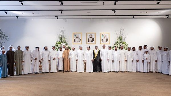 حمدان بن زايد يحضر حفل زفاف سيف حمدان المنصوري