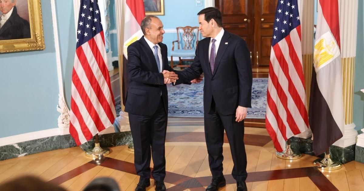 بالصور: عبد العاطي يبحث مع روبيو غزة ومستجدات المنطقة بواشنطن