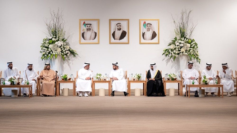 حمدان بن زايد يحضر حفل زفاف سيف حمدان المنصوري