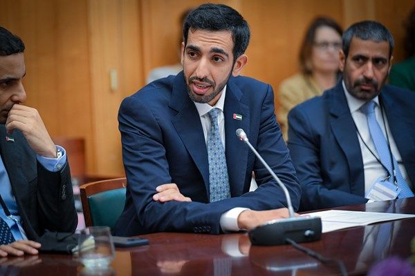 شخبوط بن نهيان يشارك في "مؤتمر من أجل السودان" ببرلين