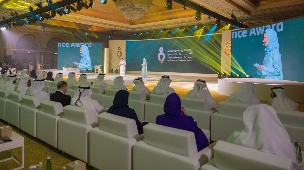 برعاية منصور بن زايد.. تكريم 34 فائزاً بالدورة الرابعة لجائزة الشيخ منصور بن زايد للتميز الزراعي