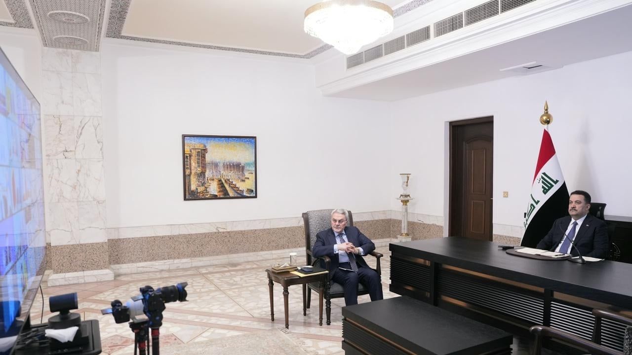 السوداني يؤكد دعم العراق وترحيبه بكلّ الجهود الساعية الى إعادة الملاحة بهرمز