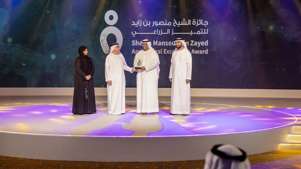 برعاية منصور بن زايد.. تكريم 34 فائزاً بالدورة الرابعة لجائزة الشيخ منصور بن زايد للتميز الزراعي