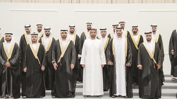 ولي عهد رأس الخيمة يحضر العرس الجماعي الـ13