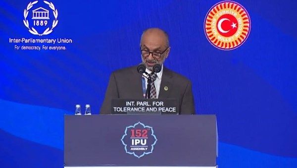 «العالمي للتسامح والسلام» يؤكد ضرورة تعزيز الاستقرار الإقليمي وصون القانون الدولي