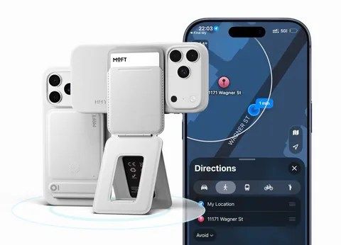 تكنولوجيا: موفت تطلق محفظة ذكية لهواتف ايفون تدمج بين حامل للتصوير وتقنية التتبع