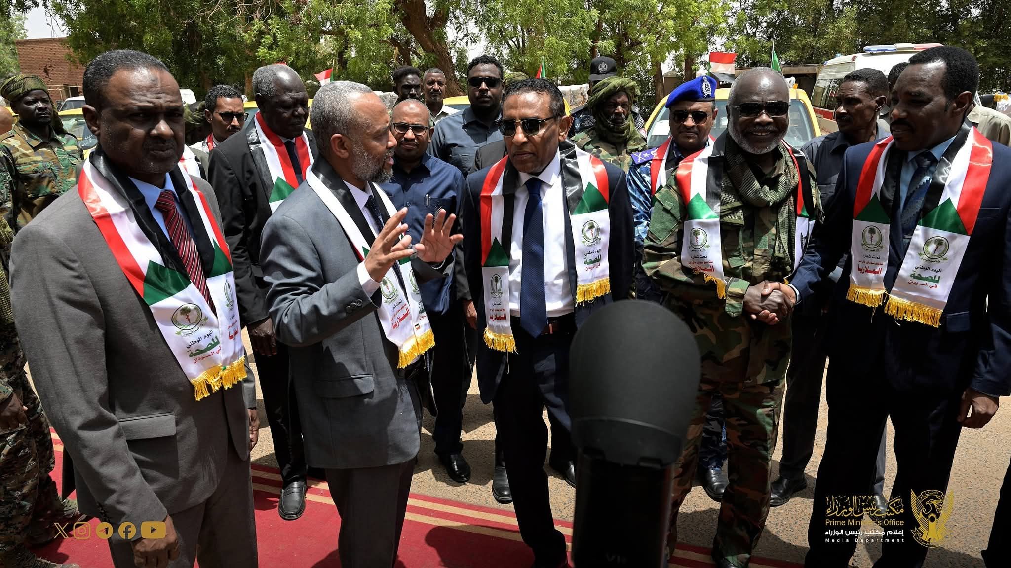 كامل إدريس يدشن اليوم الوطني للصحة تحت شعار “نحو سودان خالٍ من الملاريا”