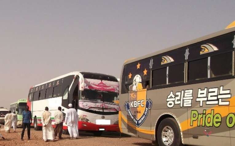 إدخال البصات السفرية لحظيرة الميناء البري بالخرطوم وسحب 950 سيارة مدمرة حول السوق المركزي