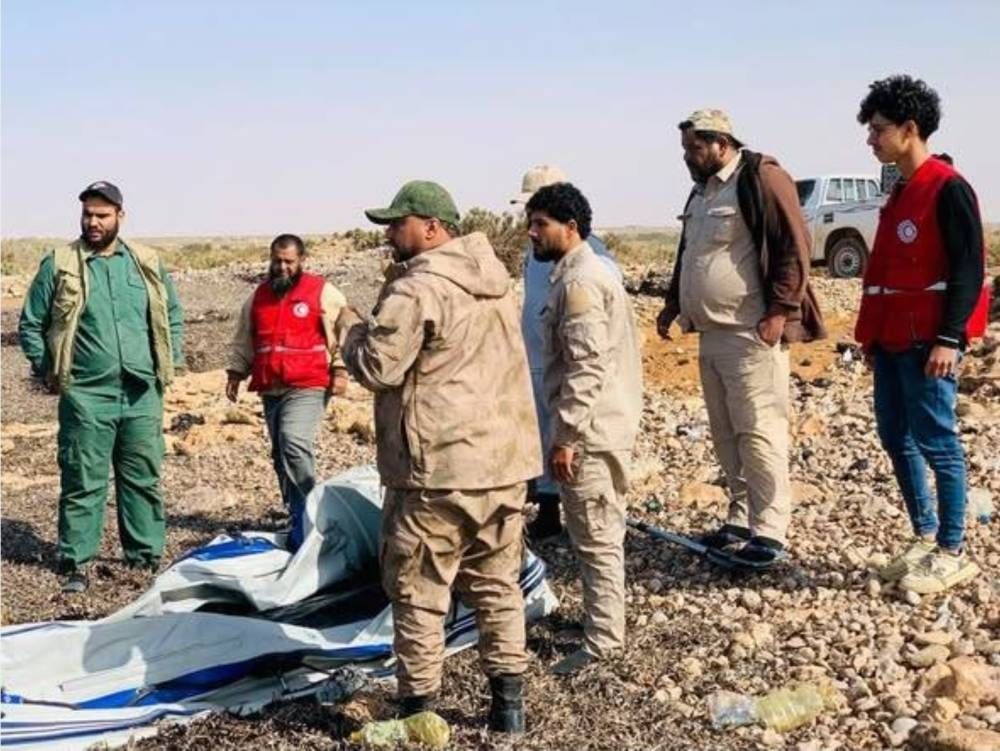 غرق 23 مهاجرا أمام السواحل الليبية