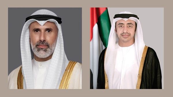 خلال اتصال هاتفي مع عبدالله بن زايد.. وزير خارجية الكويت يدين المخطط الإرهابي الذي استهدف المساس بأمن الإمارات واستقرارها